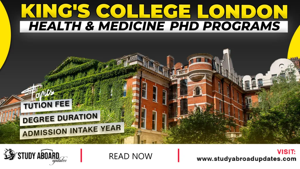 Health & Medicine Phd