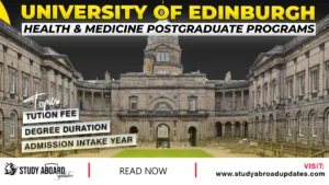 Health & Medicine Postgraduate