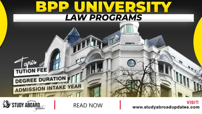BPP University Law Program