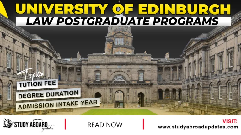 Law Postgraduate