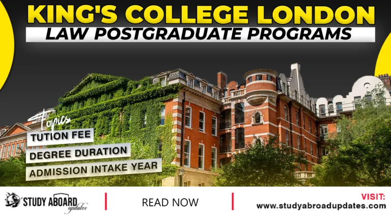 Law Postgraduate