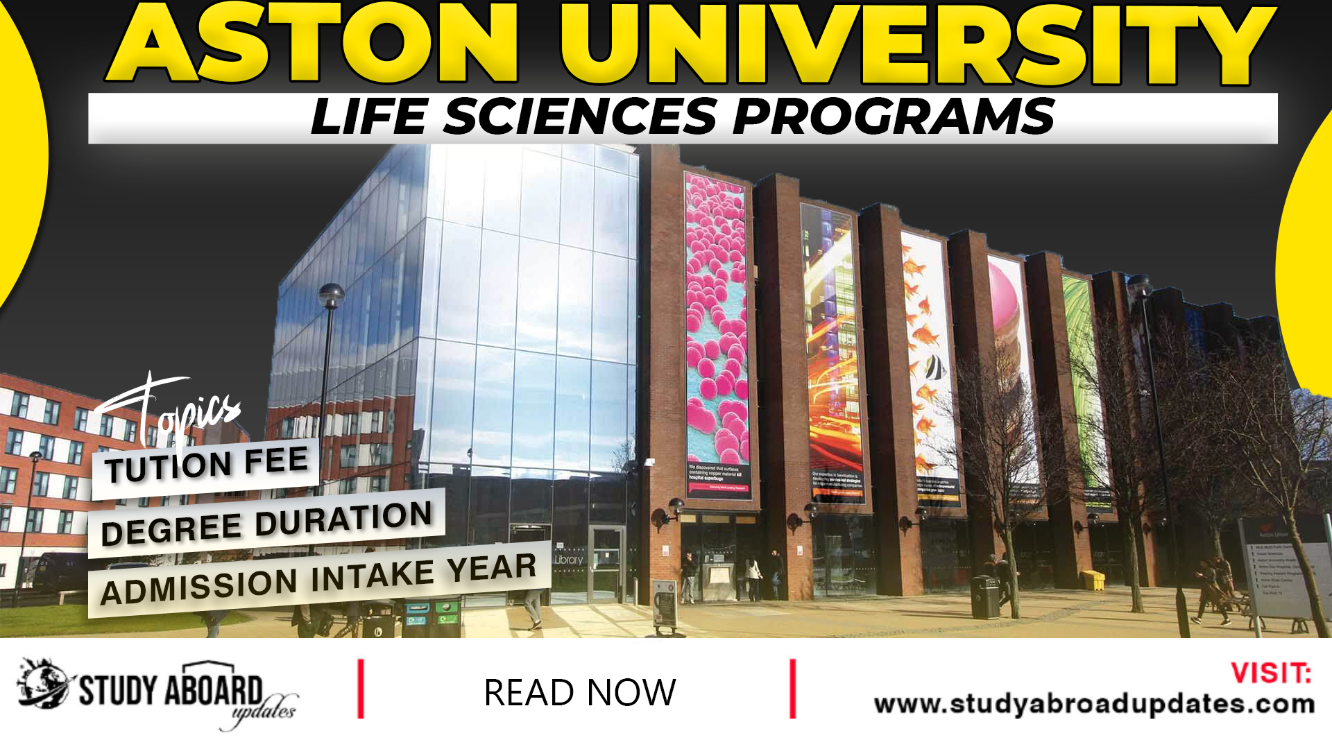 Life Science Program Aston University Life Sciences Programs
