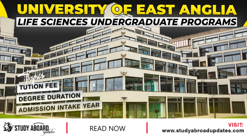 Life Sciences Undergraduate