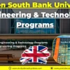 London South Bank University Engineering & Technology Programs