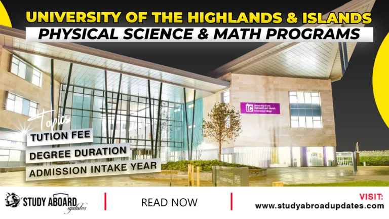 Physical Science & Math