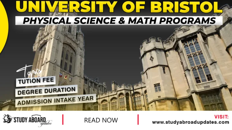 Physical Science & Math