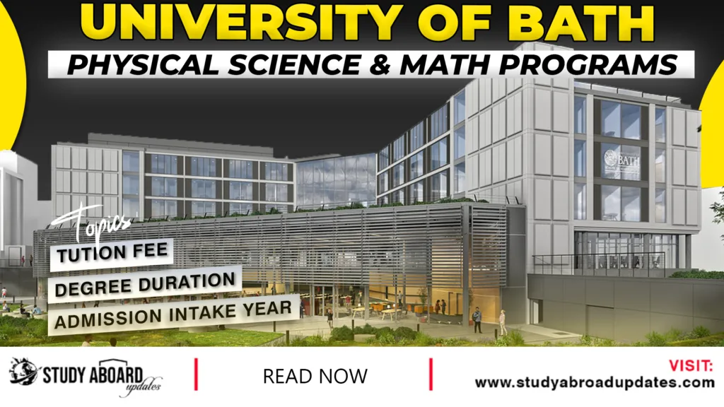 Physical Science & Math