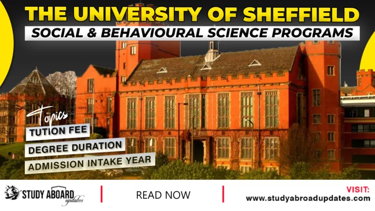Social & Behavioural Science