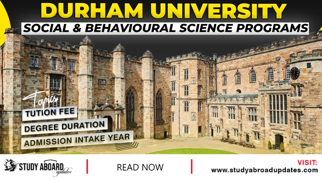 Social & Behavioural Science