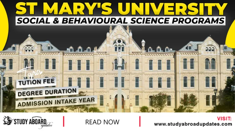 Social & Behavioural Science
