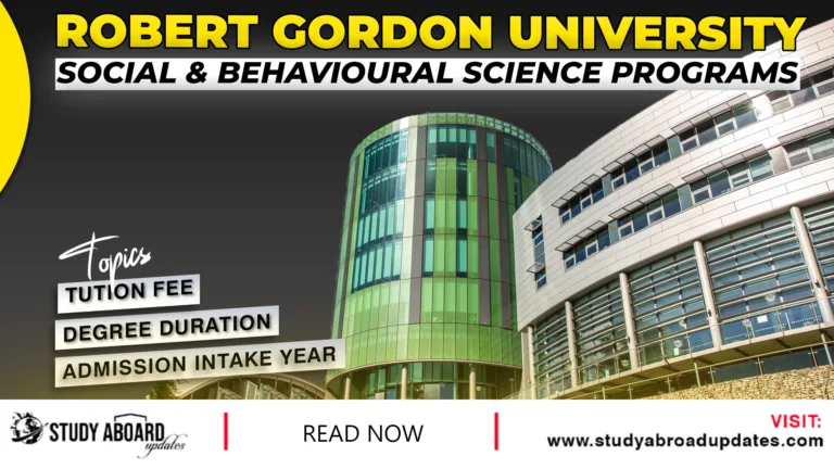 Social & Behavioural Science