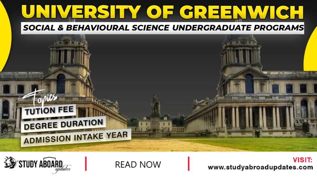 Social & Behavioural Science Undergraduate