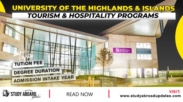 Tourism & Hospitality