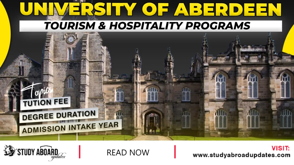 Tourism & Hospitality