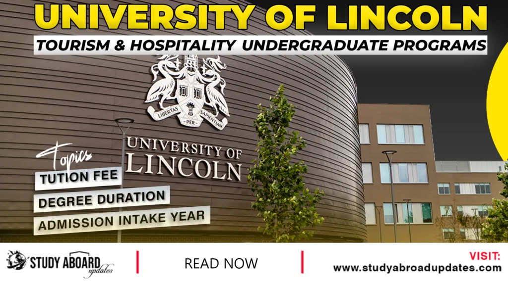 Tourism & Hospitality Undergraduate