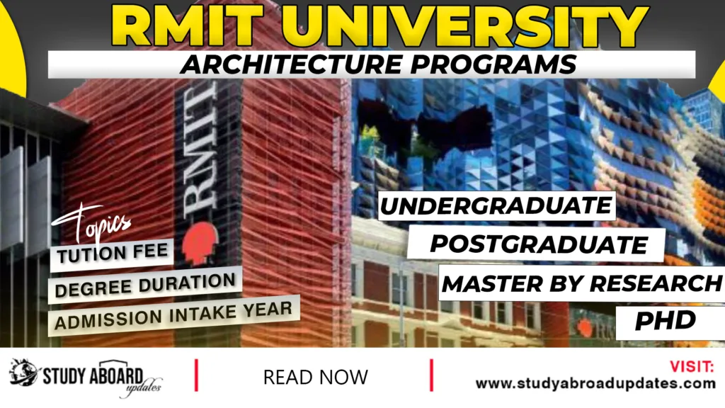 rmit university important dates Study Abroad Updates