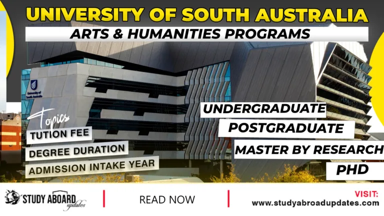 Arts & Humanities