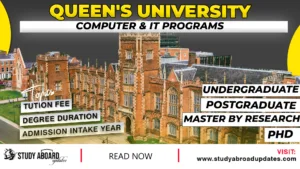 Queen's University Computer & IT Programs