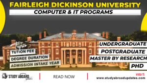Fairleigh Dickinson University Computer & IT Programs
