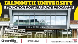 Falmouth University Postgraduate Programs