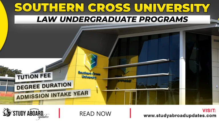 Law Undergraduate