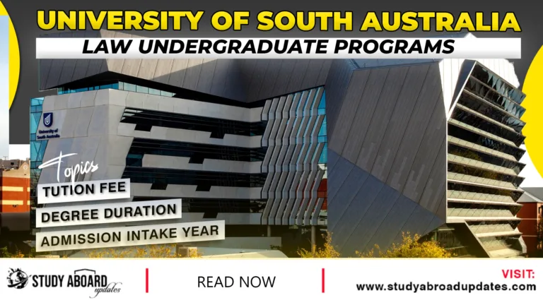 Law Undergraduate