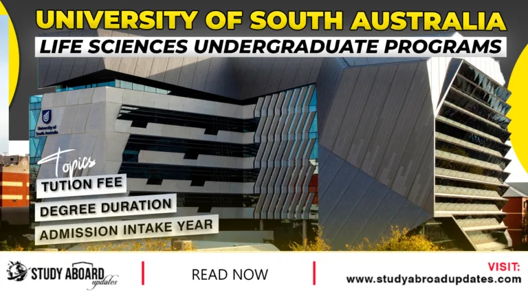 Life Sciences Undergraduate