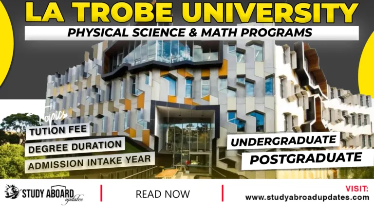 Physical Science & Math