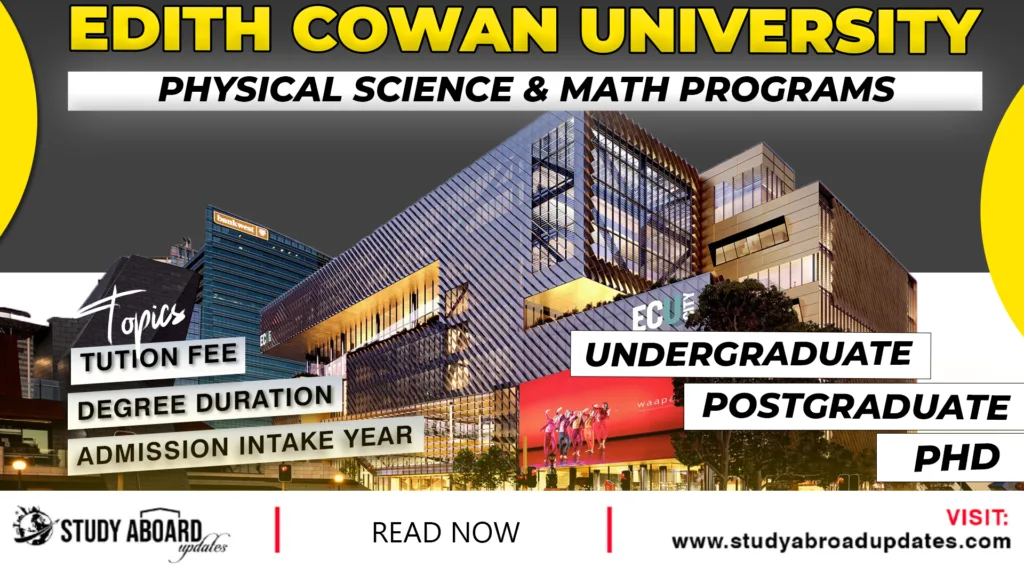 Physical Science & Math