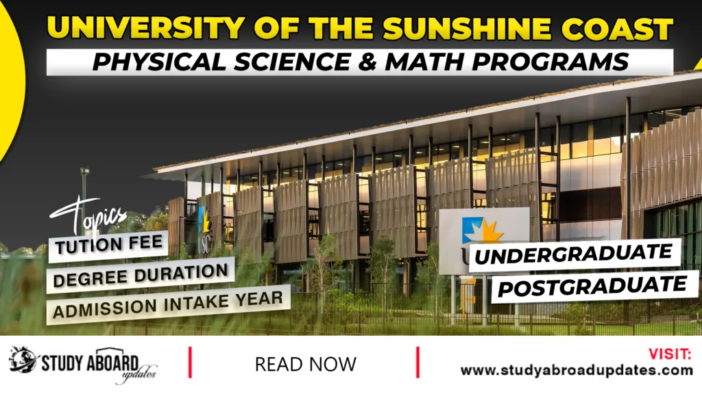 Physical Science & Math