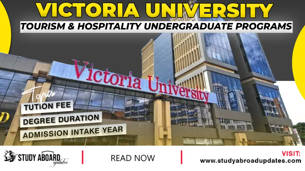 Tourism & Hospitality Undergraduate