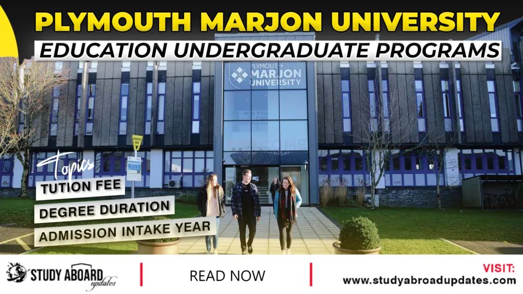 plymouth marjon university education postgraduate programs