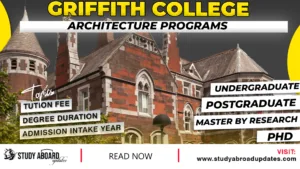 Griffith College Architecture Programs