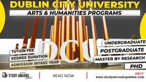 Dublin City University Arts & Humanities Programs
