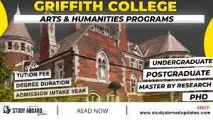 Griffith College Arts & Humanities Programs