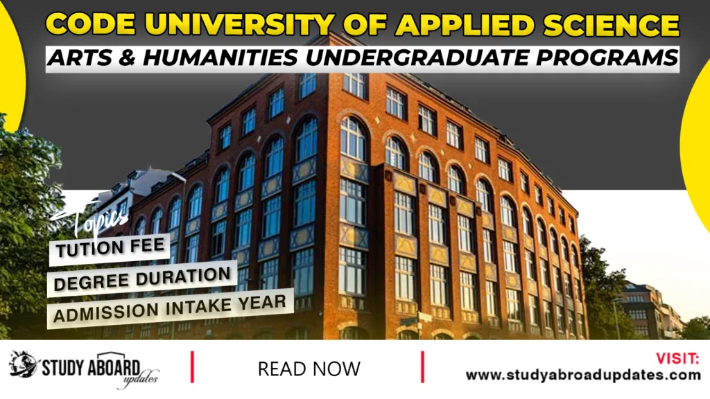 Arts & Humanities Undergraduate