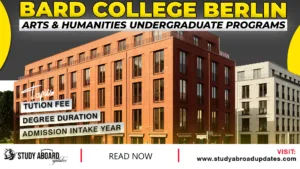 Arts & Humanities Undergraduate