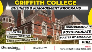 Griffith College Business & Management Programs