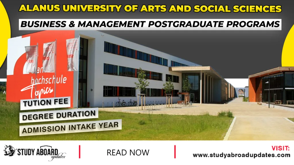 Business & Management Postgraduate