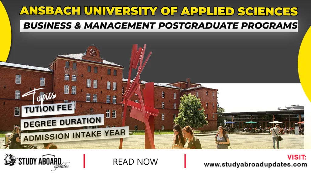 Business & Management Postgraduate