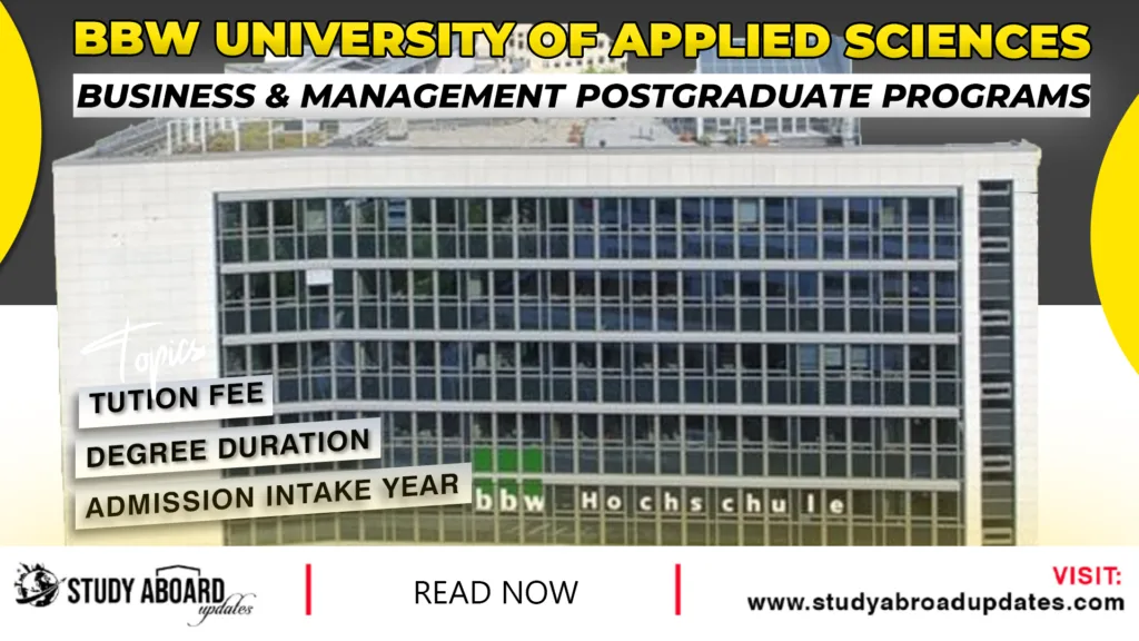 Business & Management Postgraduate