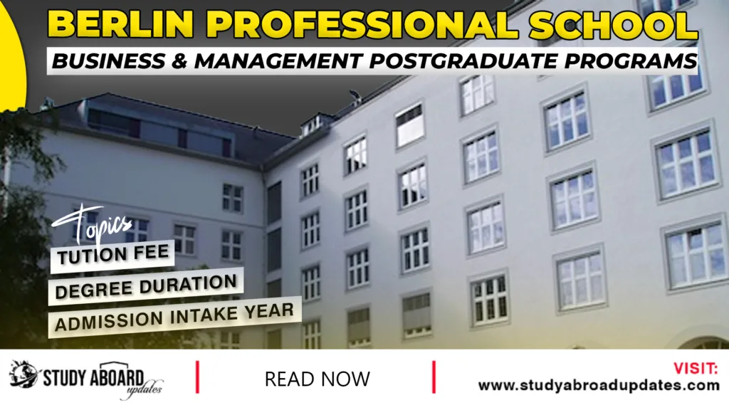 Business & Management Postgraduate