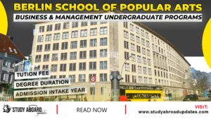 Business & Management Undergraduate