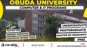 Óbuda University Computer & IT Programs