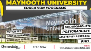 Maynooth University Education Programs