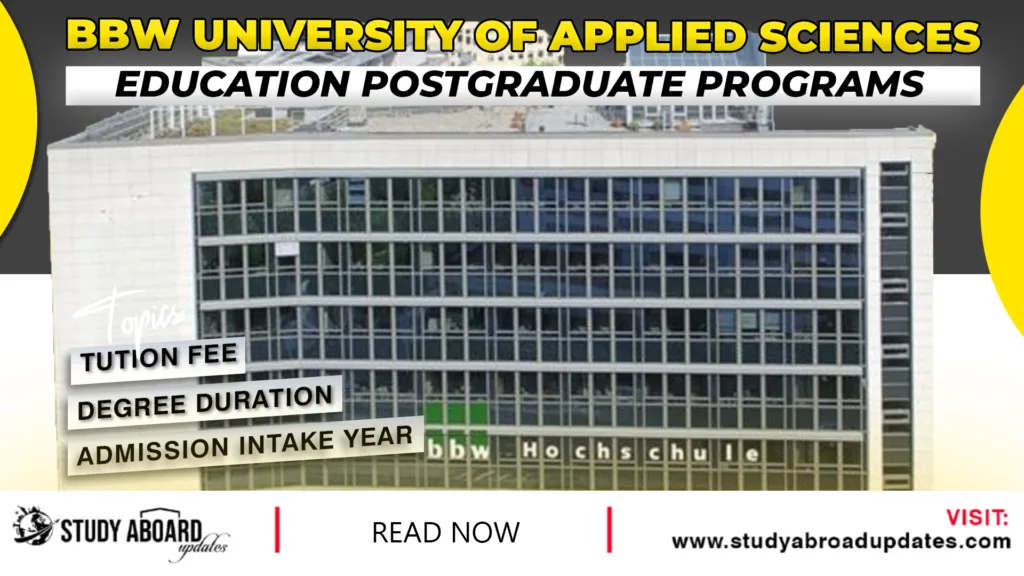 Education Postgraduate