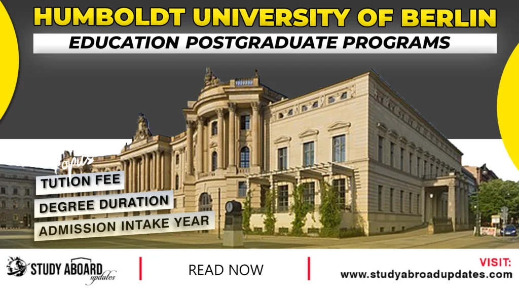 Education Postgraduate