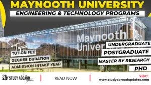 Maynooth University Engineering & Technology Programs