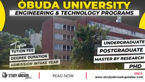 Óbuda University Engineering & Technology Programs