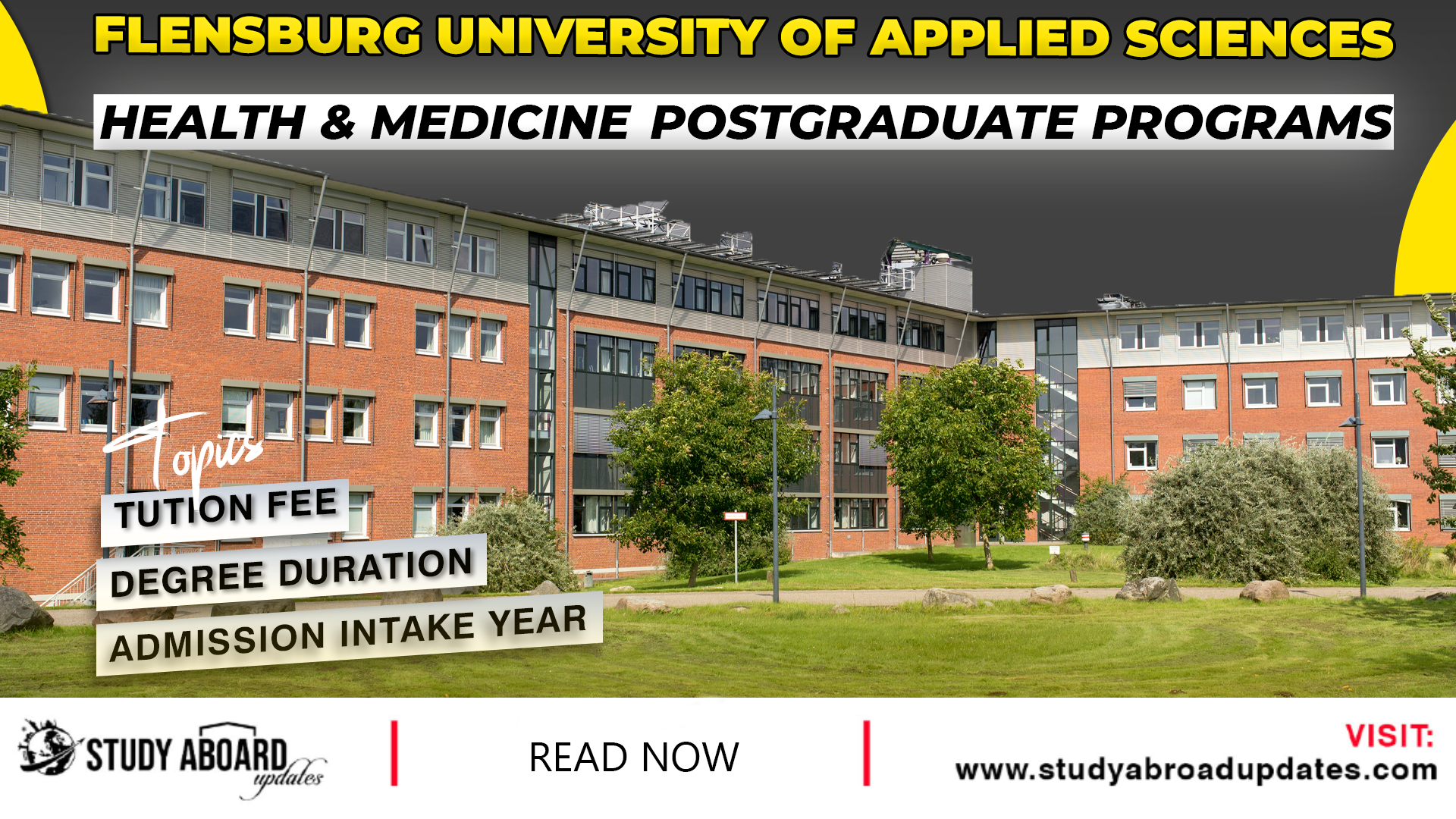Flensburg University of Applied Sciences Health & Medicine Programs